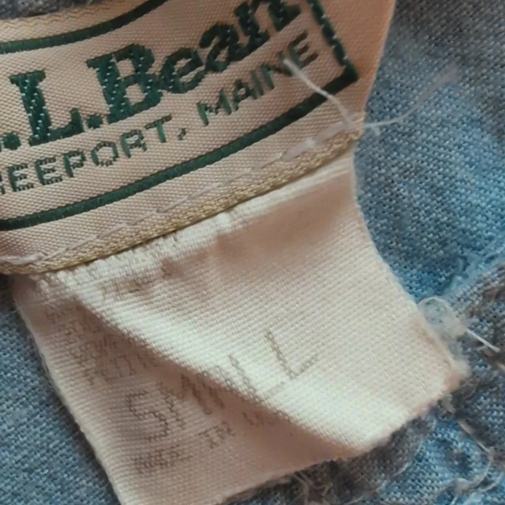 L.L. Bean Vintage Denim Dress - Picture 4 of 8